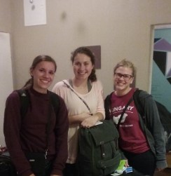 3 girls arrive rotated