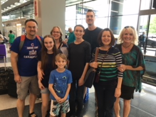 Kids Week Team Pic at airport